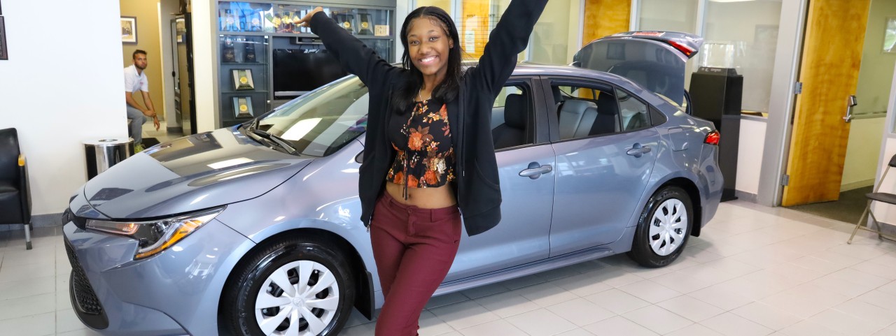 NOLA-PS Graduate with Perfect Attendance Wins New 2022 Toyota Corolla LE at Premier Stay in School Event