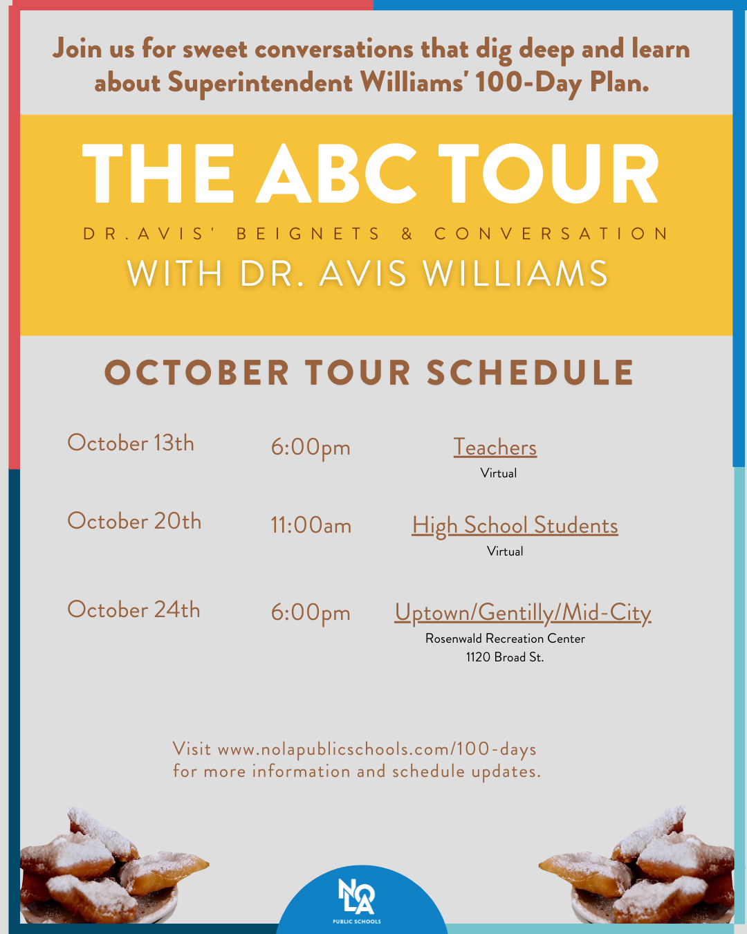 ABC October Schedule-updated